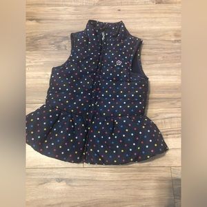 Girl's vest limited too blue color